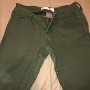 Green pants